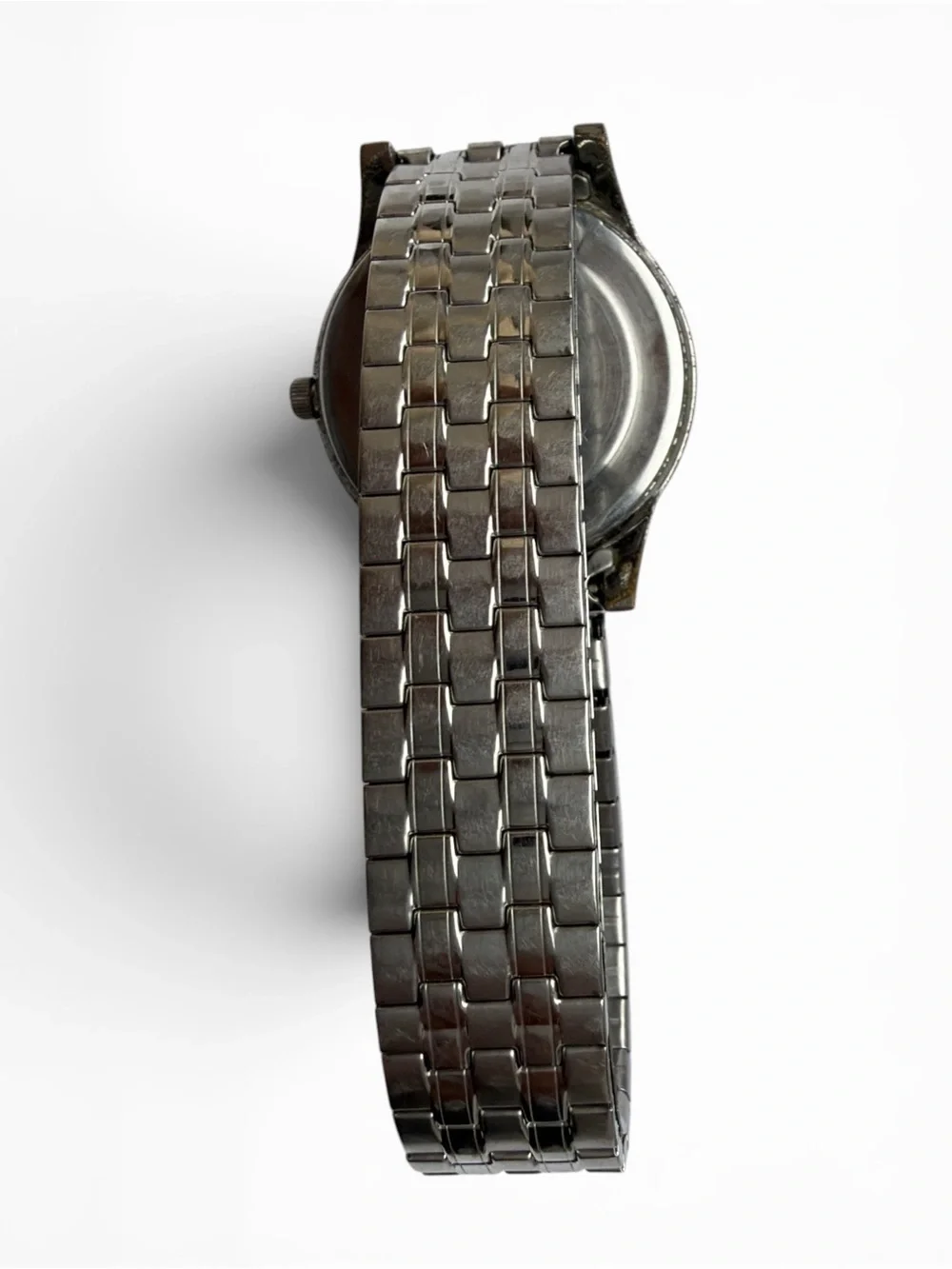 Timex Men's Easy Reader Day-Date Silver/Blue 35mm Casual Watch, Expansion Band